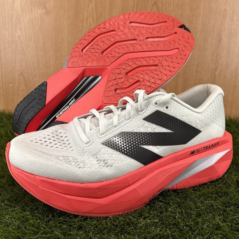New Balance FuelCell SuperComp Trainer v3 (SC Trainer) White MRCXY4 Men Sz 13 2E